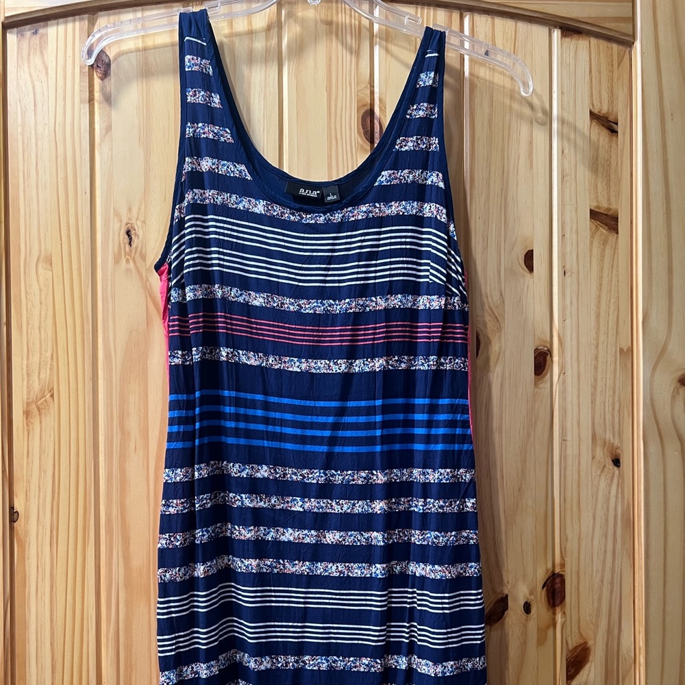 Multicolored Slip Dress